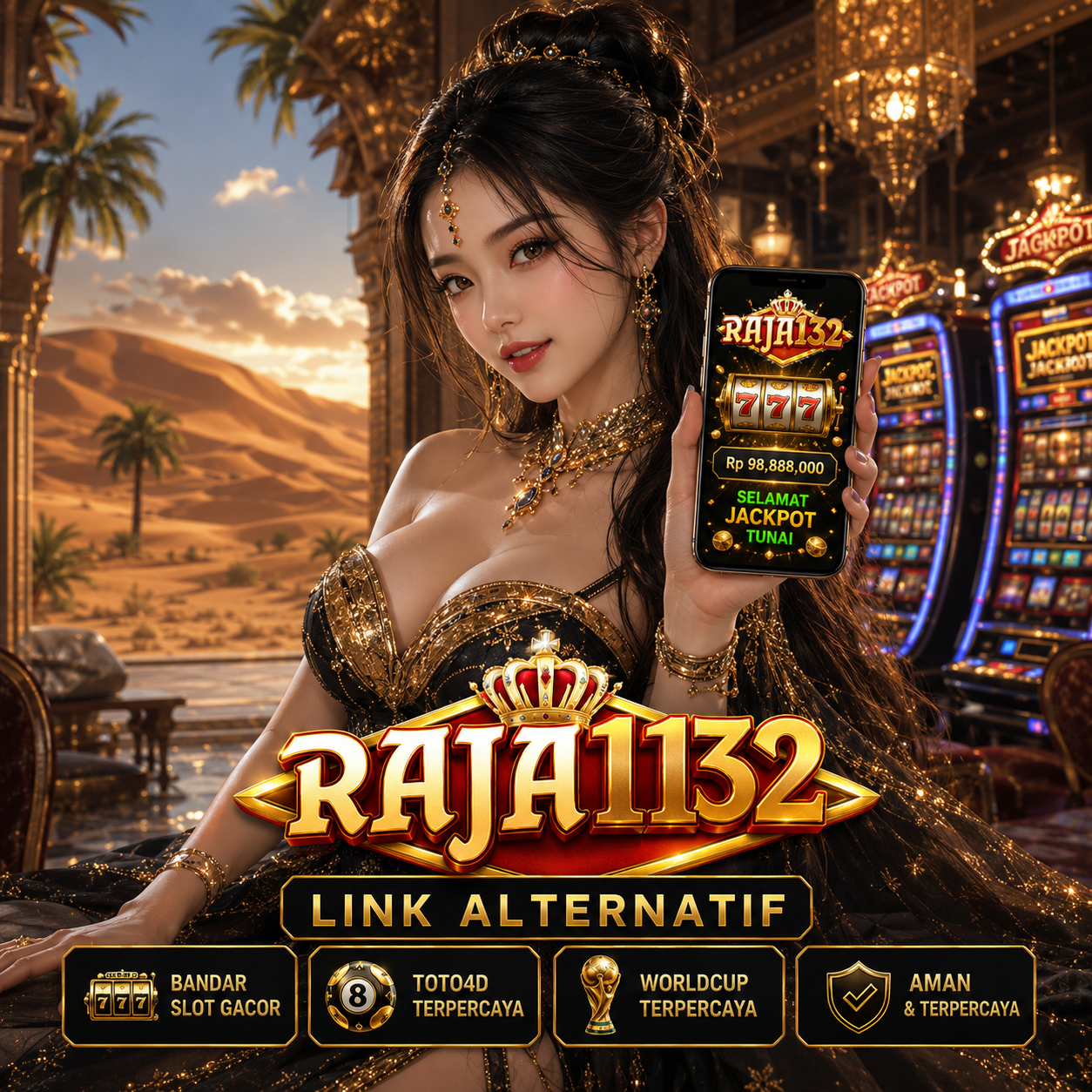 RAJA132 Link Alternatif Bandar Slot Gacor Toto4D Worldcup Terpercaya